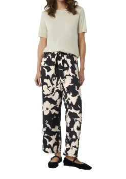 Leichte Hose im Relaxed Fit mit weitem Bein