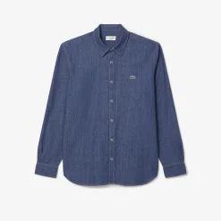 Leichtes Regular Fit-Jeanshemd