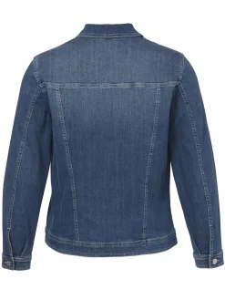 Leicht verwaschene Jeansjacke