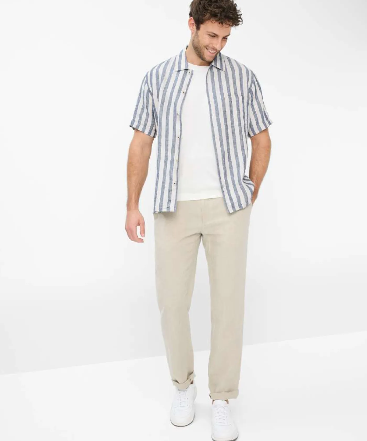 Leinen-Chino EVANS