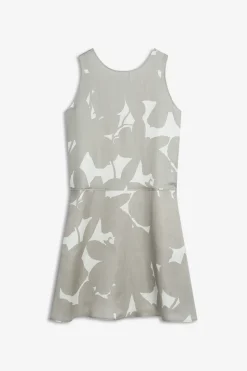 Leinen-Mix Kleid