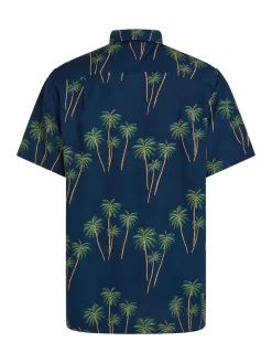Lightweight Hemd mit Palmenprint