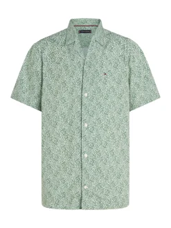 Lightweight Hemd mit Wellenprint