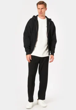 LOGO OVERSIZED SWEATJACKE VINTAGE SCHWARZ