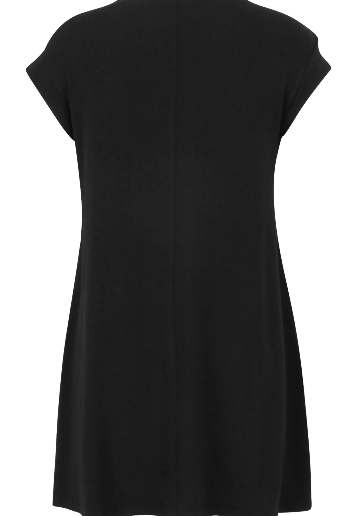 Long-Shirt mit Kontrasteinsatz
