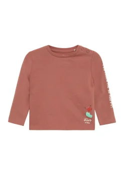 Longsleeve mit Front- und Ärmelprint