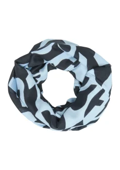 Loop-Schal aus Viskose mit All-over-Print