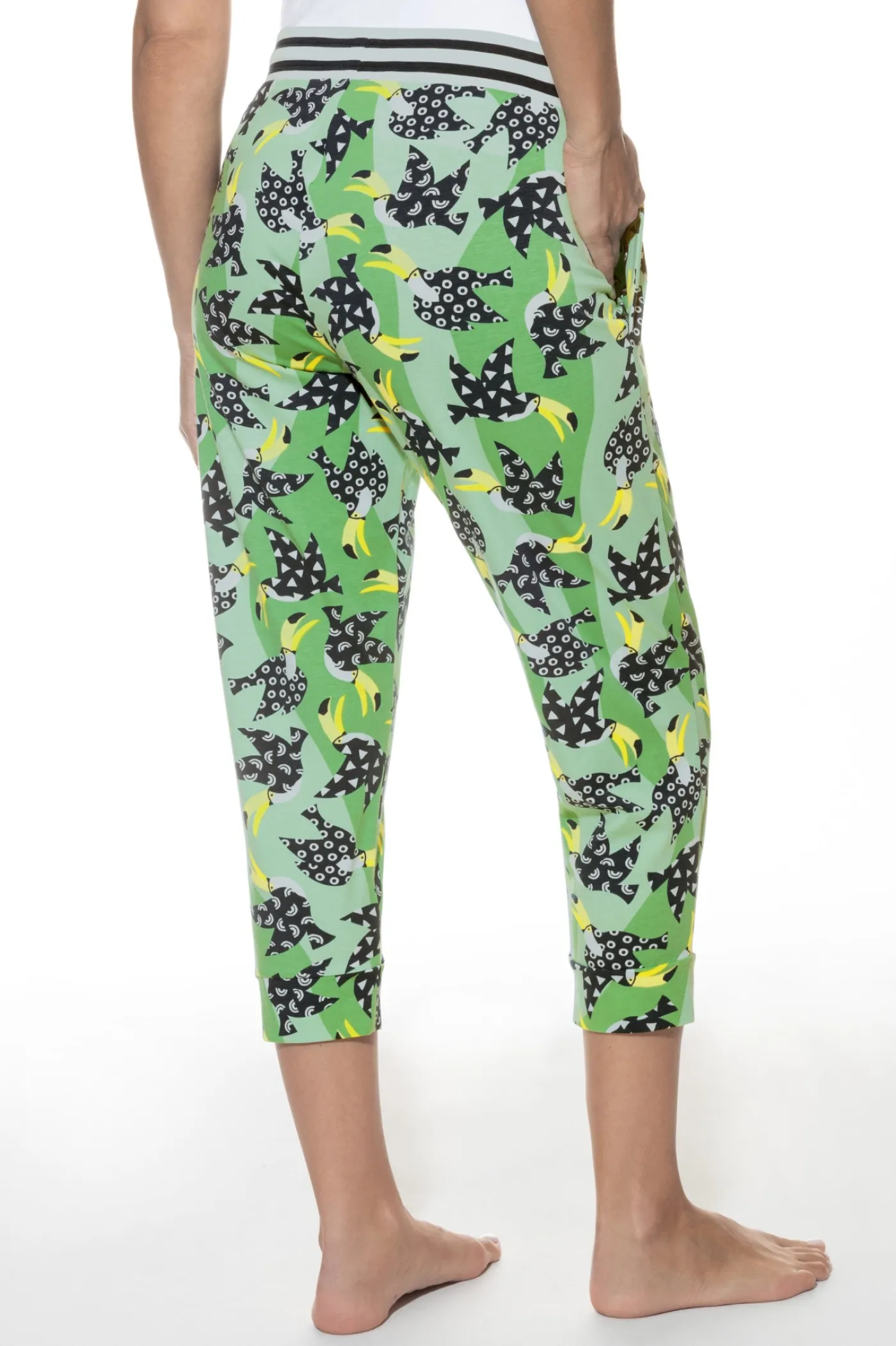 Loungehose in 3/4-Länge
