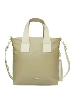 Lässiger Shopper mit abnehmbaren Riemen und Kurztragehenkel
