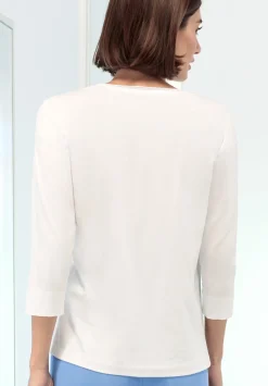 Lässiges Print-Shirt mit 3/4 Ärmel