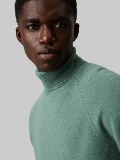 LUXURY WOOL Rollkragenpullover