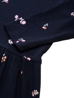 Midi-Kleid mit Muster