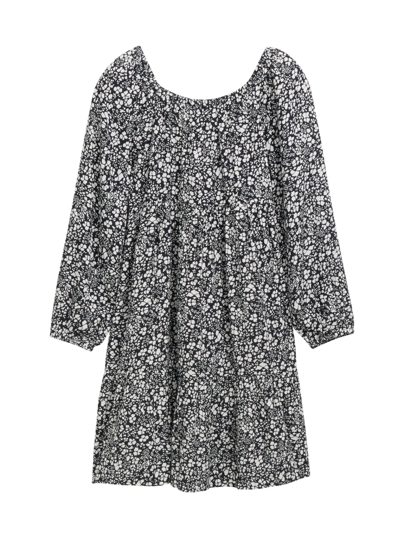 Mini-Kleid mit Blumenmuster