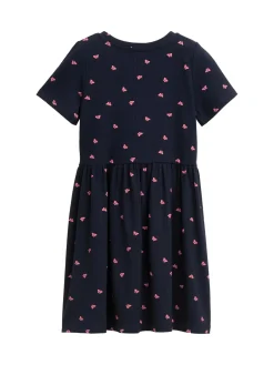 Mini-Kleid mit Muster