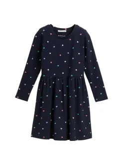 Mini-Kleid mit Muster