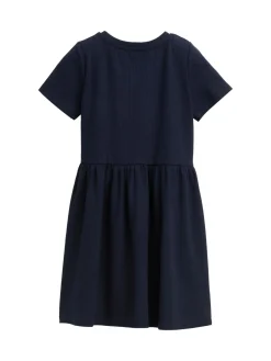 Mini-Kleid mit Rippstruktur