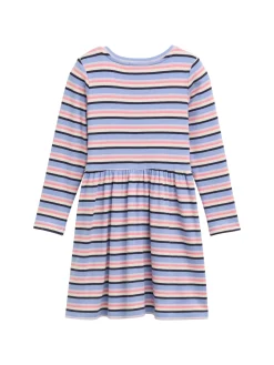 Mini-Kleid mit Streifenmuster