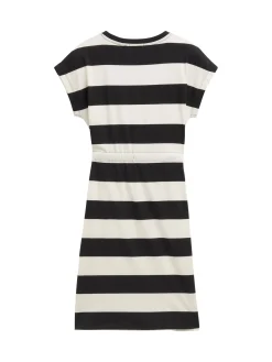Mini-Kleid mit Streifenmuster