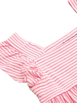 Mini-Kleid mit Volants