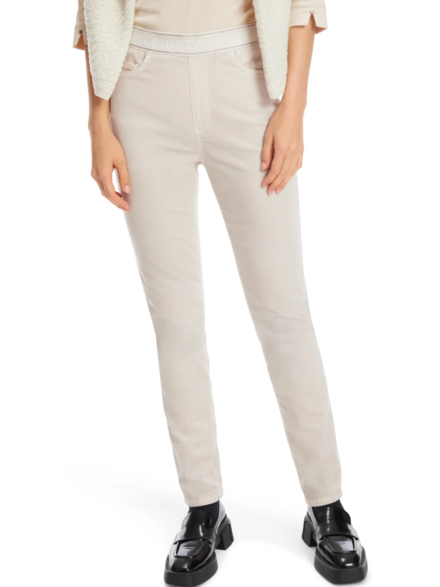 Modell SIENA - Schlupfhose aus Samt