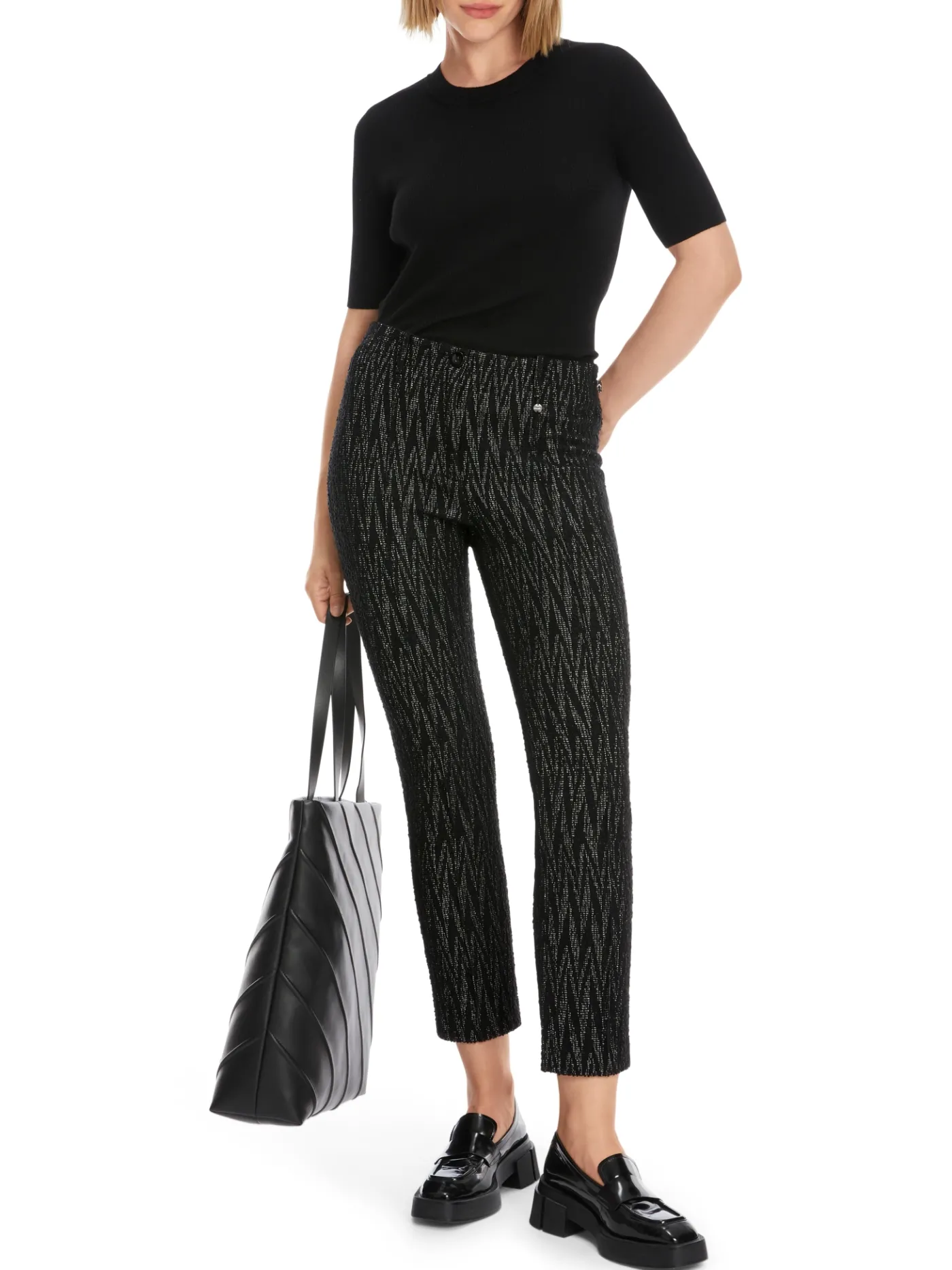 Modell SYDNEY - Hose mit Zackenmuster