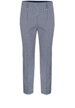 Moderne Stretch-Hose mit dehnbaren Gummibund