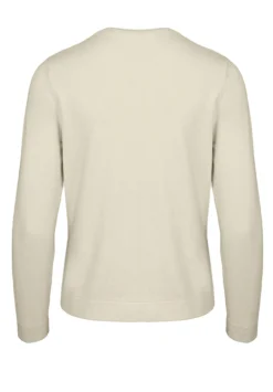Moderne Strickjacke mit Rundhalsausschnitt