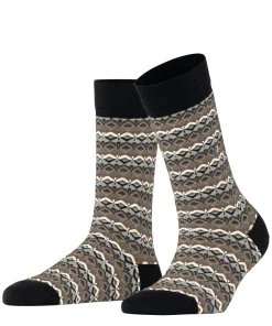 Modern Fair Isle Damen Socken