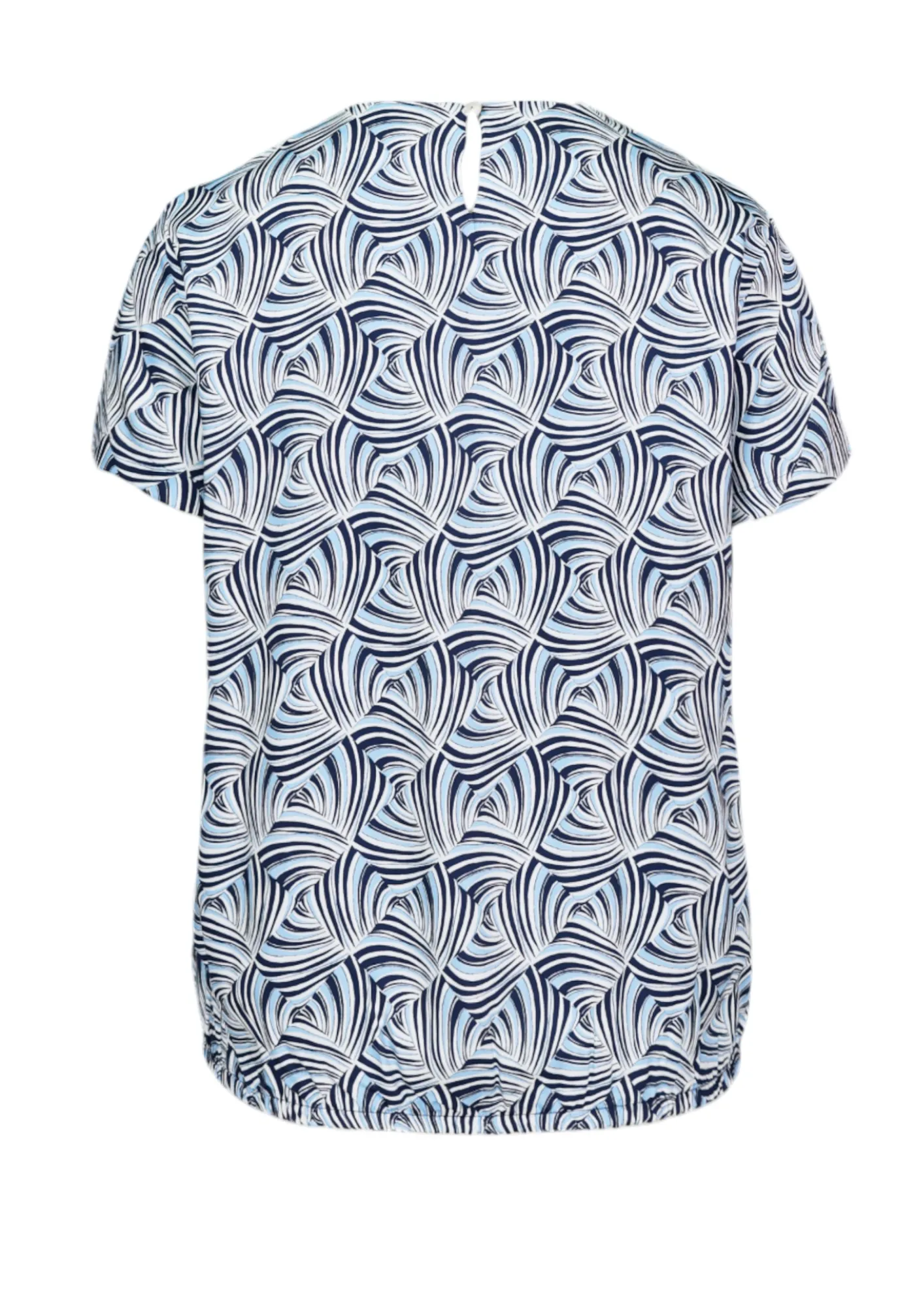 Modische Druckbluse