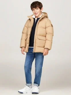 Monotype Relaxed Fit Pufferjacke