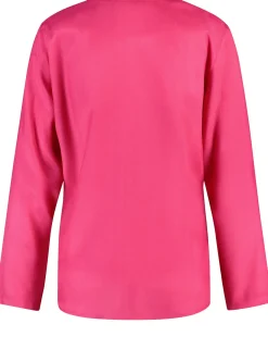 Nachhaltige Bluse mit Tunika-Ausschnitt