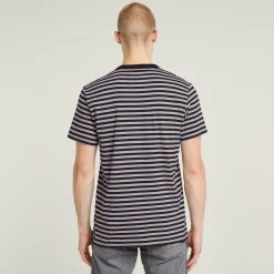 Nifous Streifen T-Shirt
