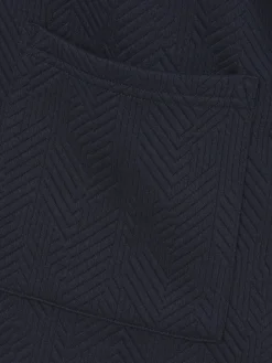 Offene Longjacke mit Kapuze