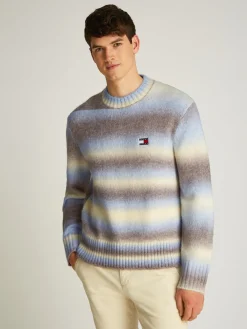 Ombré-Pullover mit Wolle