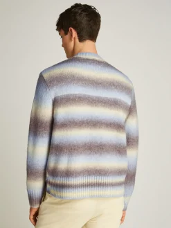 Ombré-Pullover mit Wolle