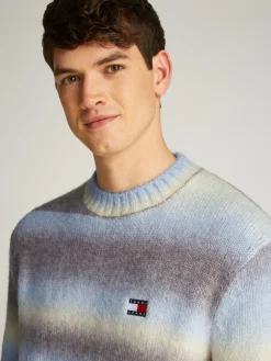 Ombré-Pullover mit Wolle
