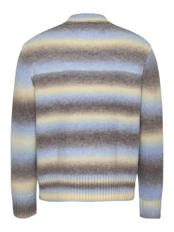 Ombré-Pullover mit Wolle