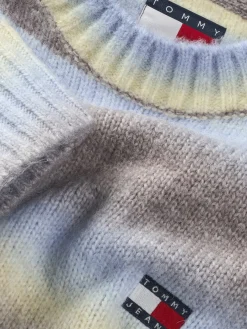 Ombré-Pullover mit Wolle