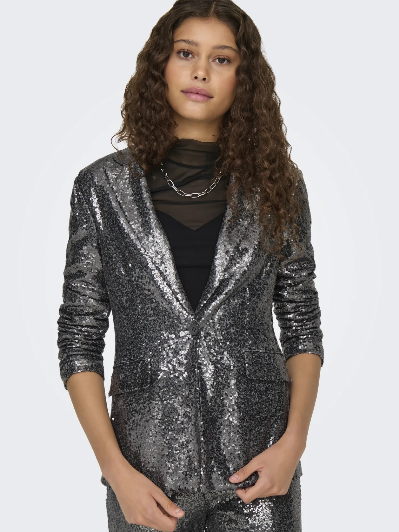 ONLPINKO Pailletten Blazer