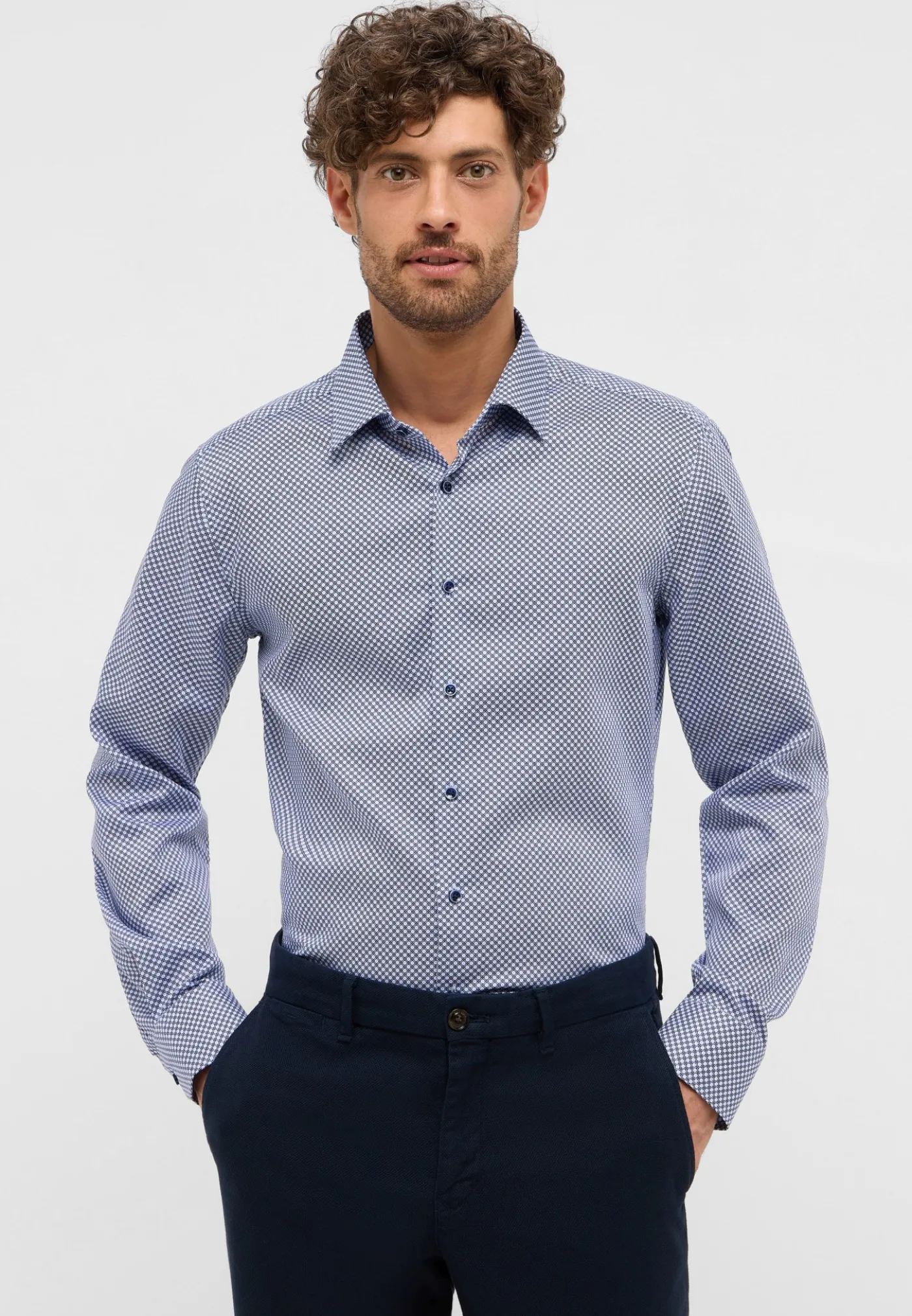 Original Shirt Popeline Langarm