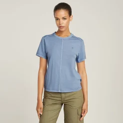 Overdyed Front Seam T-Shirt
