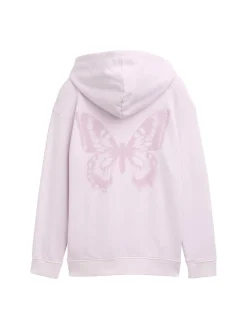 Oversize Hoodie Sweatshirt mit Rückenprint