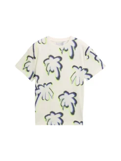 Oversize T-Shirt mit Muster