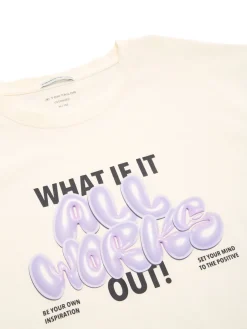 Oversize T-Shirt mit Print
