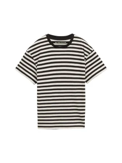 Oversize T-Shirt mit Streifenmuster