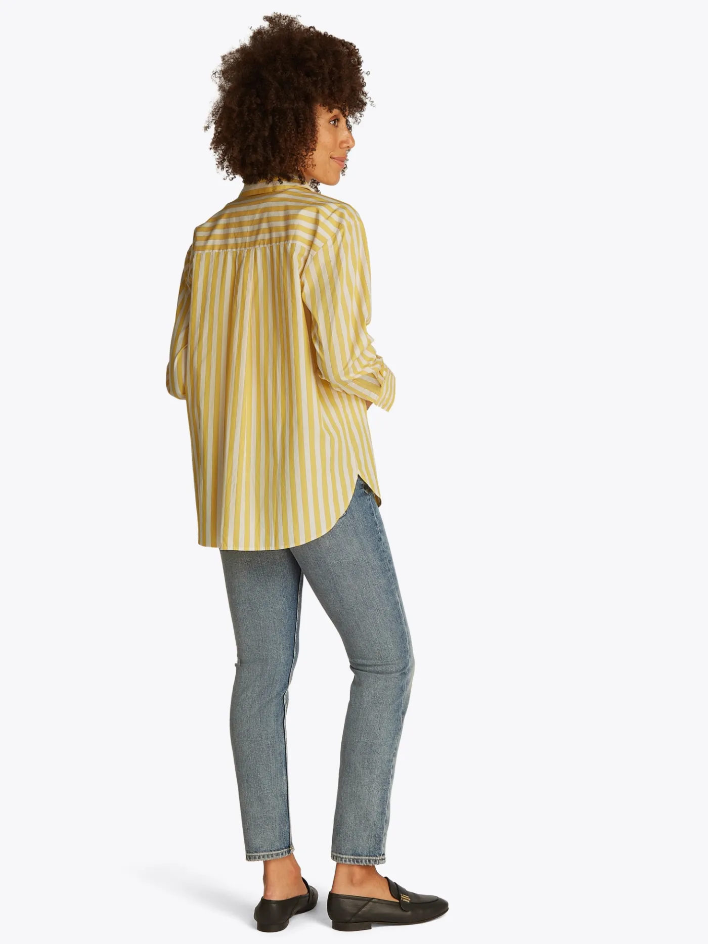 Oversized Fit Popeline-Hemd