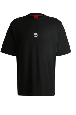 Oversized T-Shirt aus Baumwoll-Jersey mit Artwork der Saison