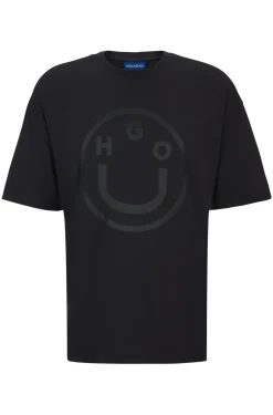 Oversized T-Shirt aus Baumwolle mit Logo der neuen Saison