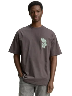 Oversize T-Shirt mit Rückenprint