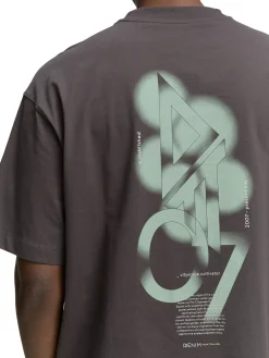Oversize T-Shirt mit Rückenprint